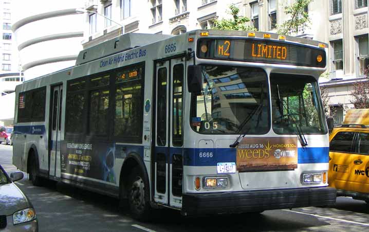 MTA Orion VII HEV 6666